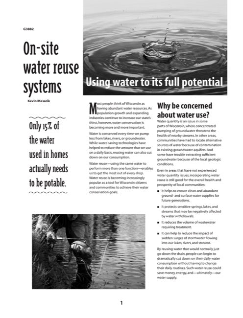 On-Site Water Reuse Systems: Using Water to Its Full Potential
