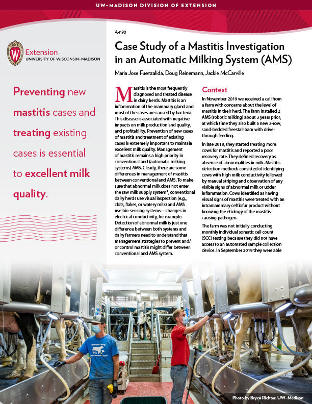 case study of mastitis