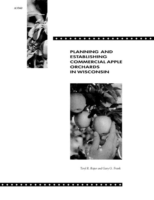 Planning and Establishing Commercial Apple Orchards in Wisconsin