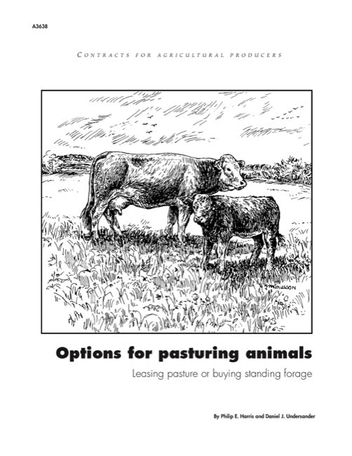 Options for Pasturing Animals