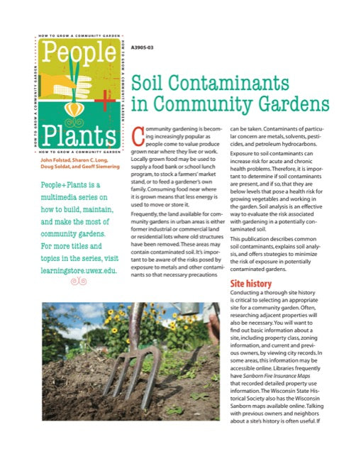 Soil Contaminants in Community Gardens