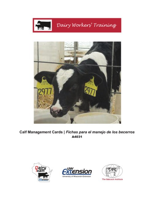 Dairy Workers' Training Calf Management Cards