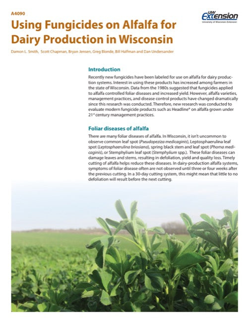 Using Fungicides on Alfalfa for Dairy Production