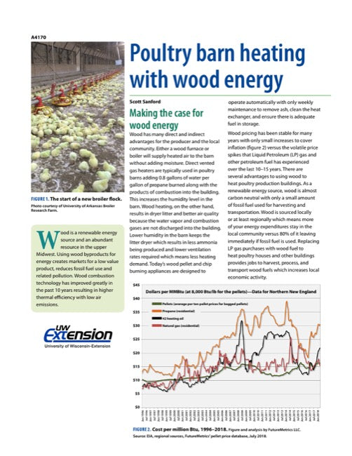 Poultry Barn Heating with Wood Energy