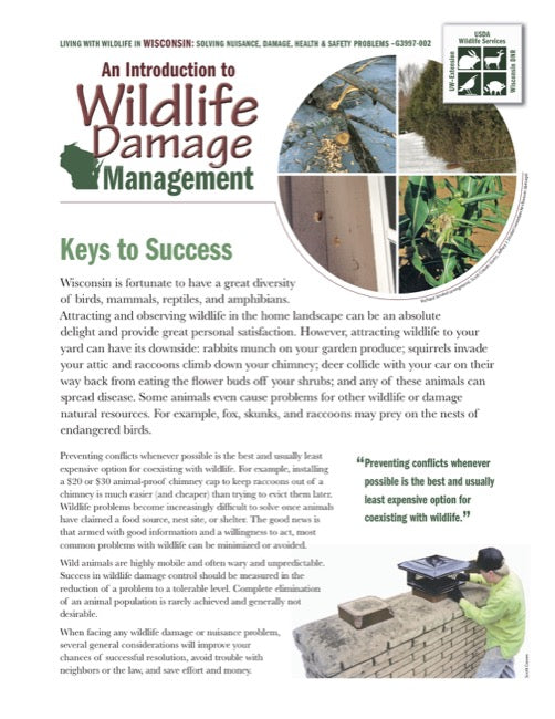 Introduction to Wildlife Damage Management, An