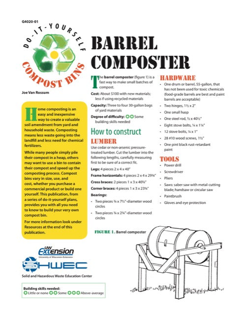Barrel Composter — The Learning Store