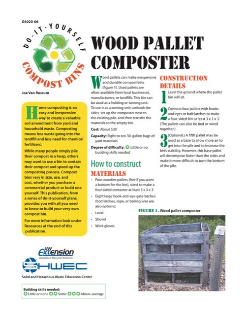 Building a Pallet Compost Bin - Growing A Greener World®